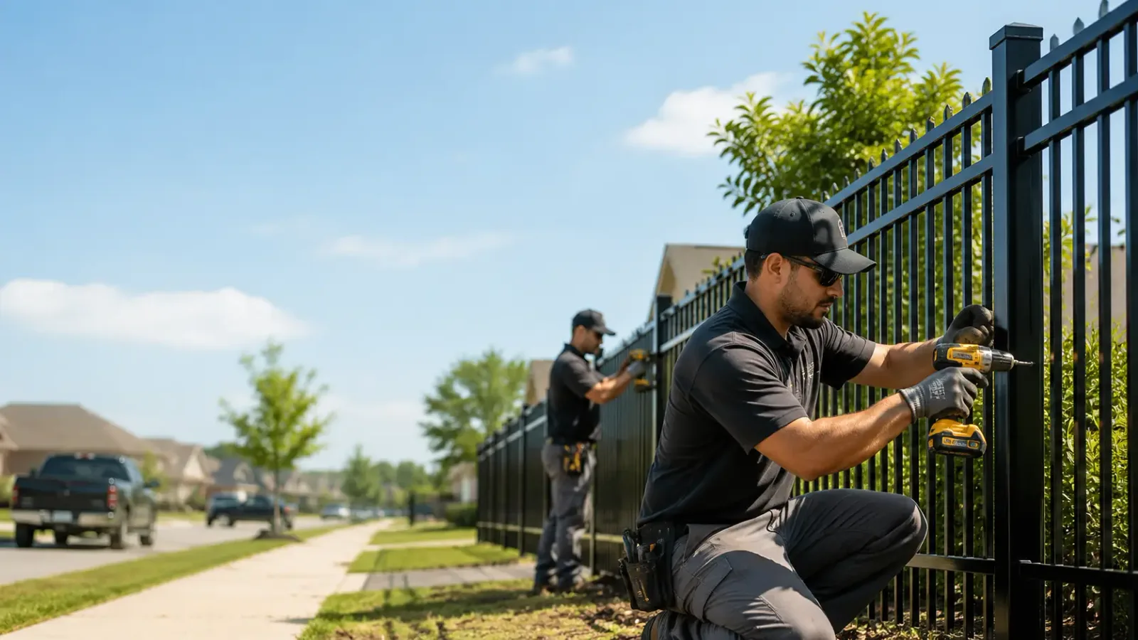 Metal Fence Installation in Marion Station, MD